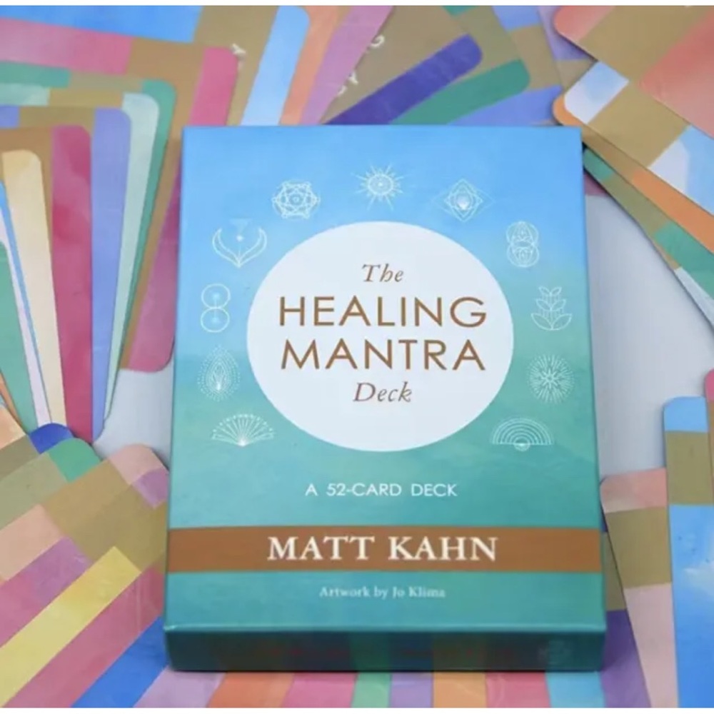 The Healing Mantra Deck A 52-Card Deck Format Cards Cards Oracle Fortune Teller